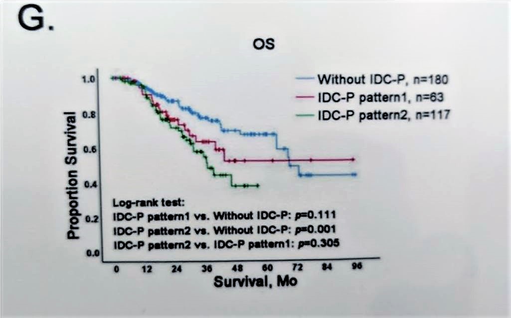 ESMO 2018 IDC survival graph