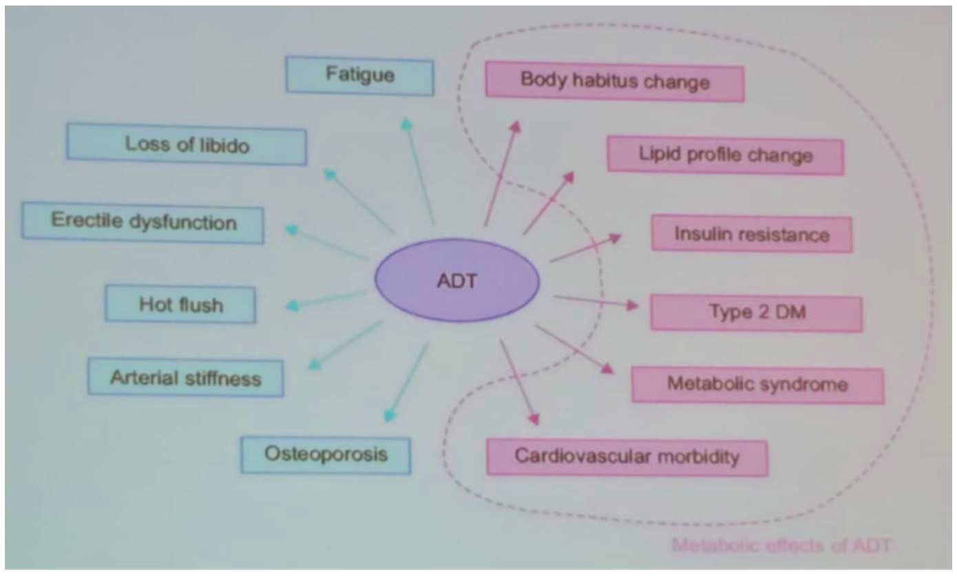SIU 2019 Androgen deprivation therapy adverse effects