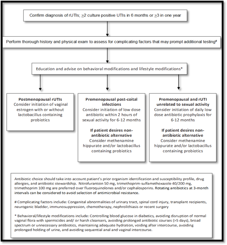 UroToday ICS2018 Evidence base for Treatment of Recurrent UTIs prevention strategies