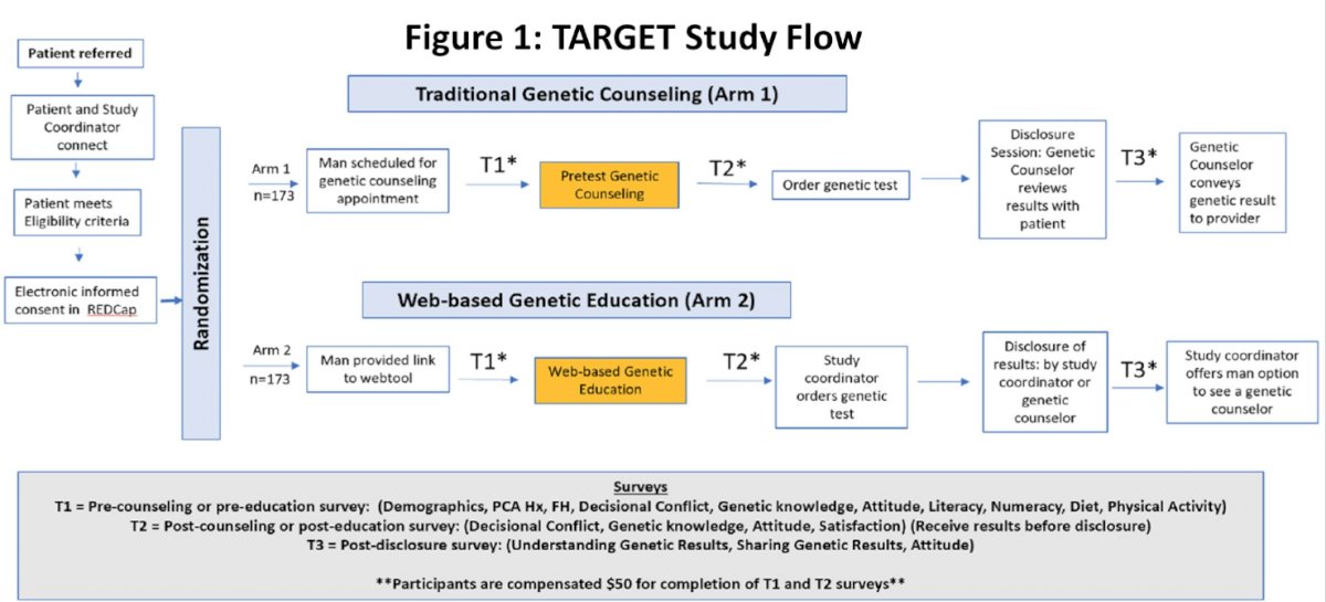 TARGET study flow