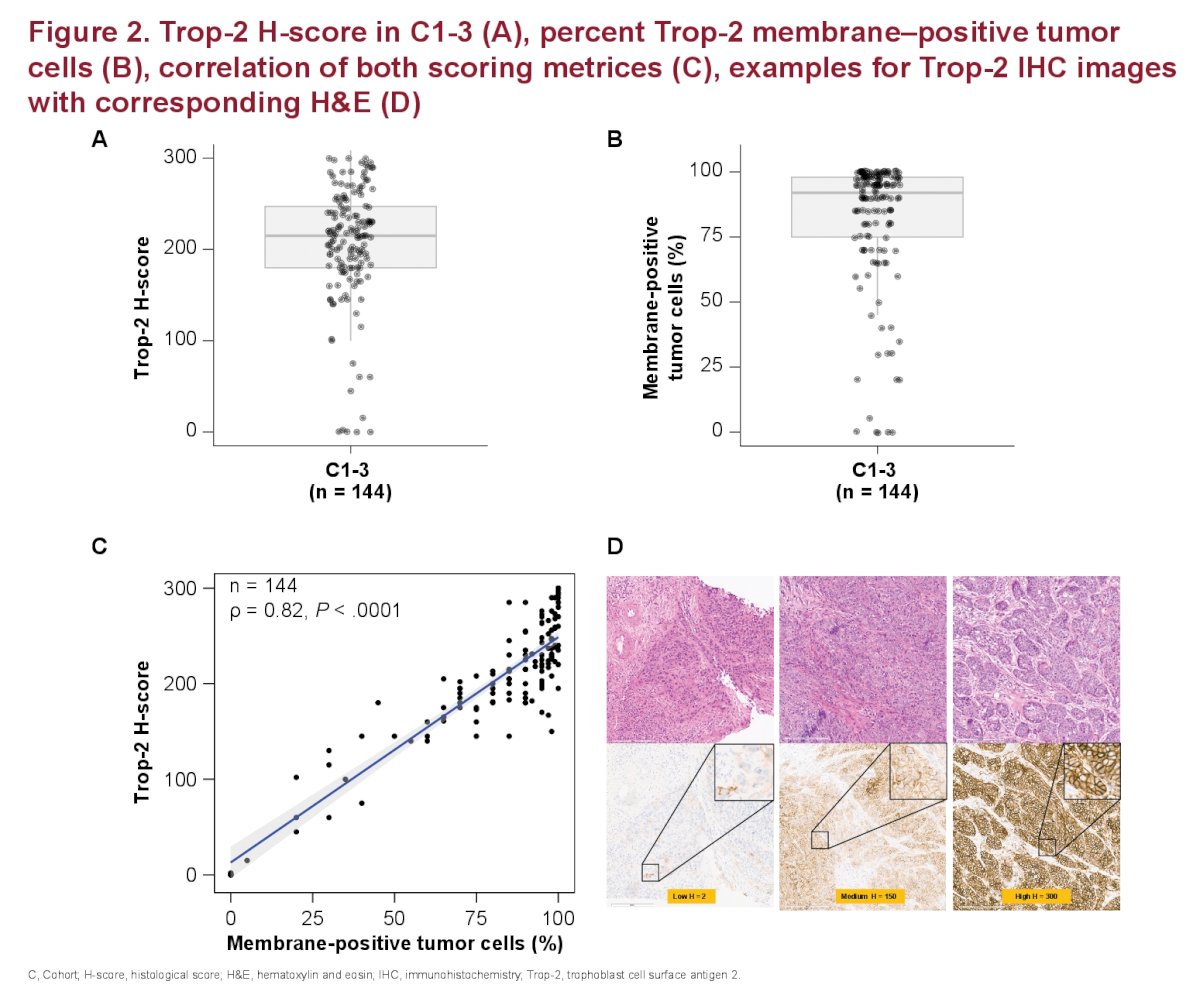 Trop 2 H score