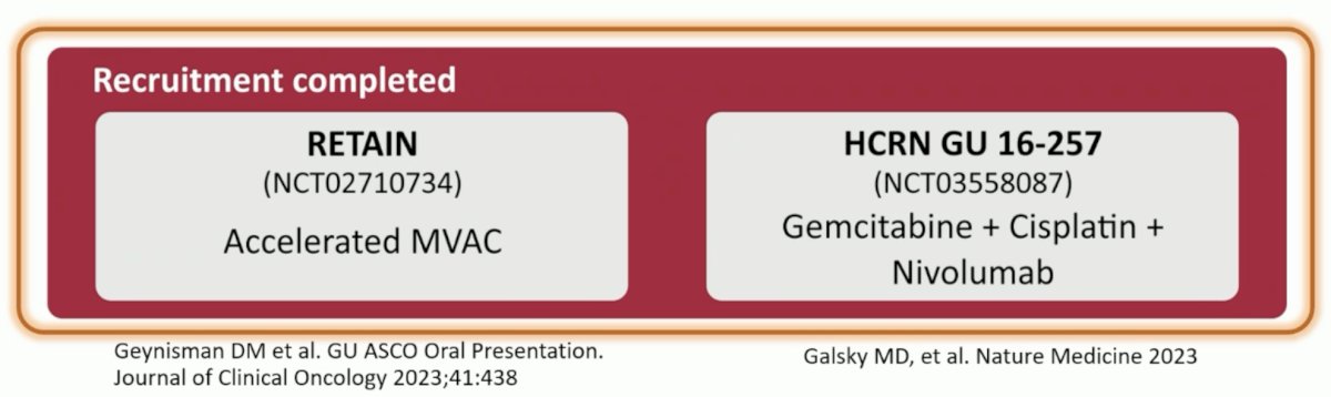 ESMO 2023 Plimack_systemic therapy in bladder preservation_3