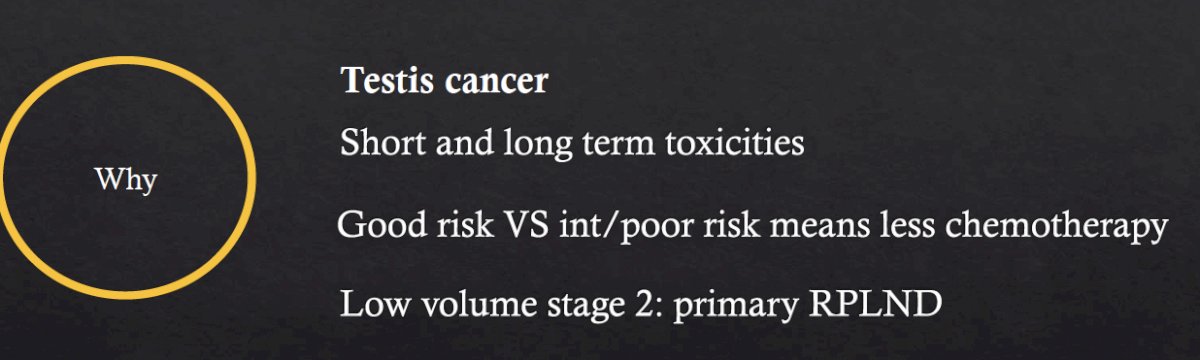 PROMs testis cancer why