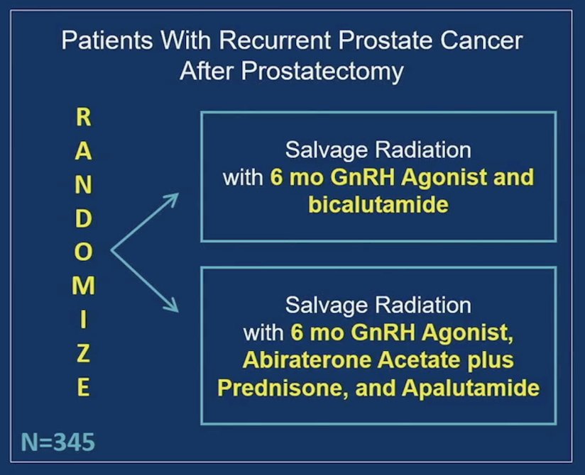 FORMULA 509 recurrent after prostatectomy