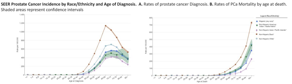 PSA testing and biopsy rates have shown a steeper decline among Black men