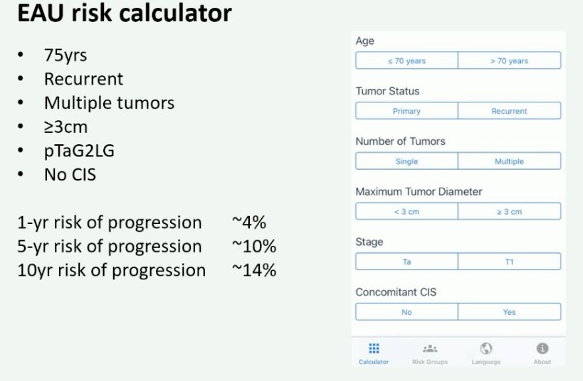 EAU risk calculator