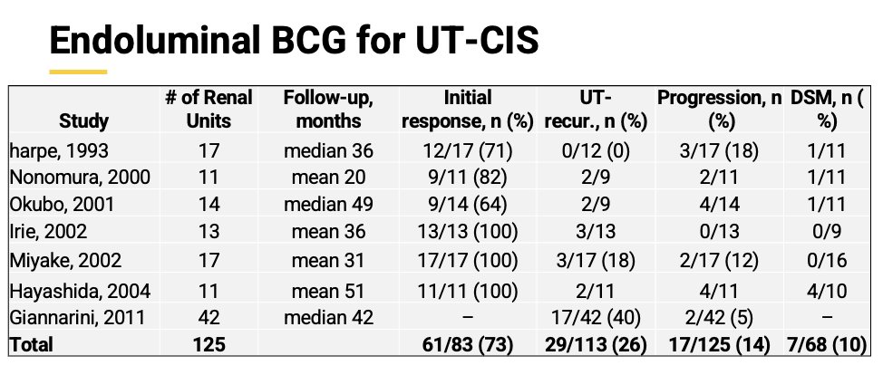 endoluminal treatment option for the management of high-grade UTUC