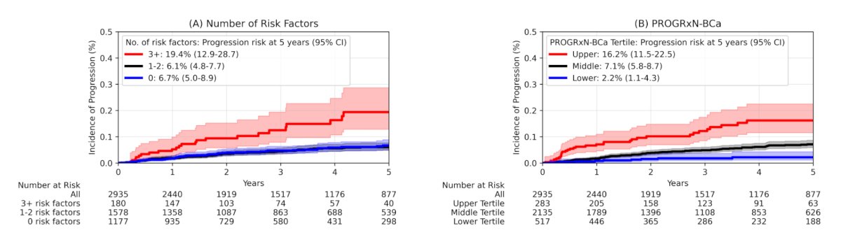 sub-stratify intermediate risk NMIBC more efficaciously compared to typical risk factors (multiple tumors, early recurrence (<1 year), frequent recurrence (>1 year), tumor size >3 cm, failure of previous intravesical treatment)