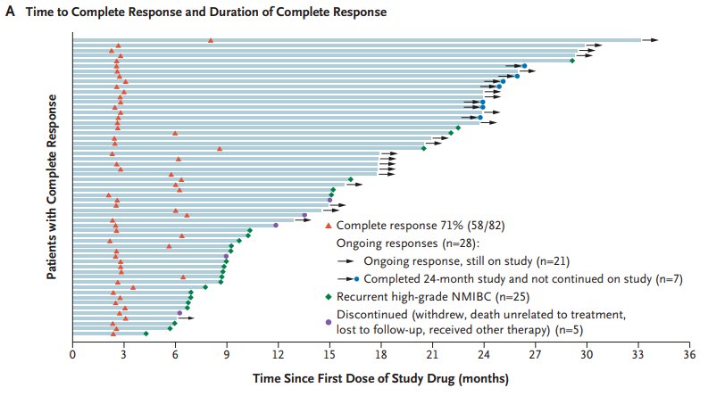 The QUILT-3.032 trial4 assessed N-803 (nogapendekin alfa inbakicept: ANKTIVA®), an interleukin-15 superagonist (IL-15) that promotes activation and proliferation of natural killer cells, CD8+ T cells and memory T cells without expanding immunosuppressive T-reg cells